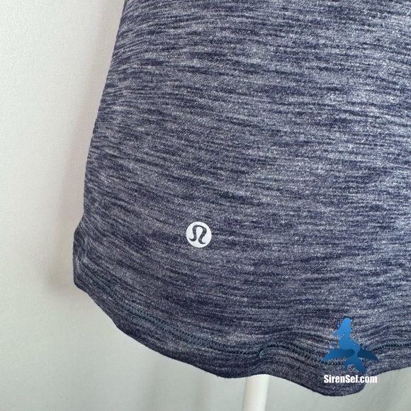 1139 lululemon Run For Gold Tank - Size 6 - Heathered Deep Navy - Picture 12 of 15